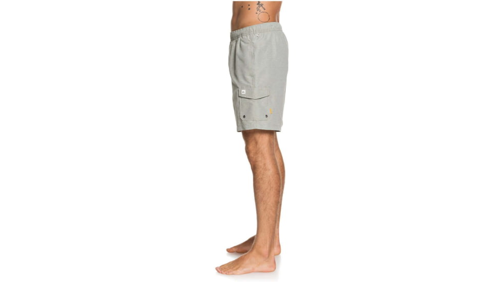 Quiksilver Waterman Balance 18 Volleys Shorts - Mens, Flint Gray, Medium, EQMJV03057-SJM0-M