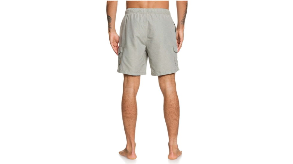 Quiksilver Waterman Balance 18 Volleys Shorts - Mens, Flint Gray, Medium, EQMJV03057-SJM0-M