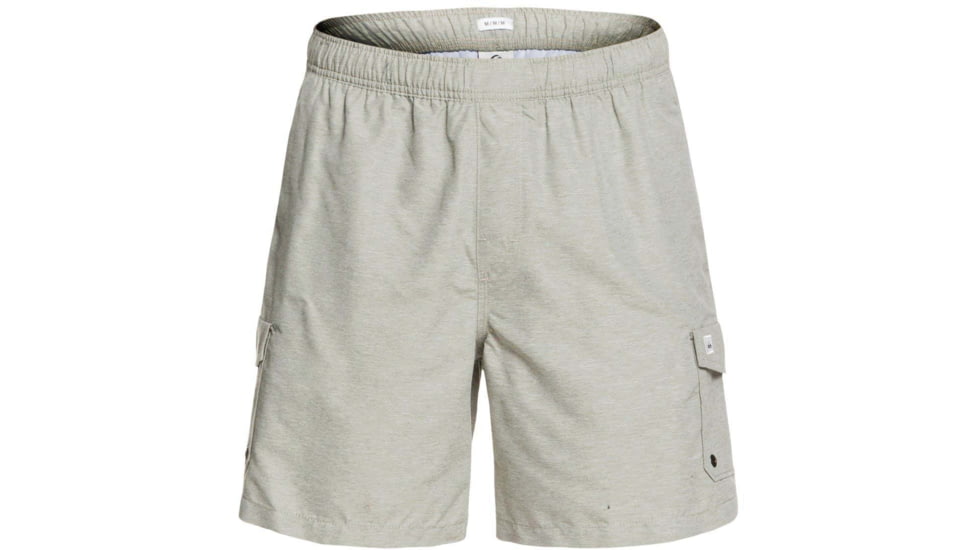 Quiksilver Waterman Balance 18 Volleys Shorts - Mens, Flint Gray, Medium, EQMJV03057-SJM0-M