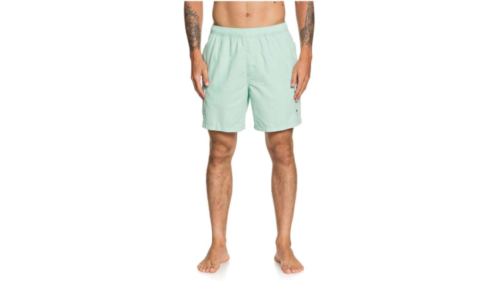 Quiksilver Waterman Balance 18 Volleys Shorts - Mens, Lichen, Large, EQMJV03057-GEK0-L
