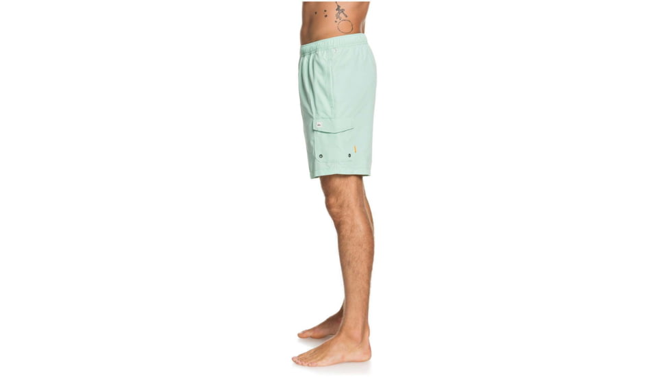Quiksilver Waterman Balance 18 Volleys Shorts - Mens, Lichen, Large, EQMJV03057-GEK0-L