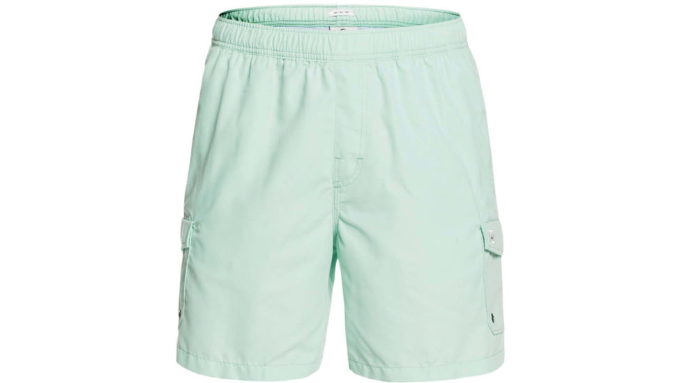 Quiksilver Waterman Balance 18 Volleys Shorts - Mens, Lichen, Large, EQMJV03057-GEK0-L