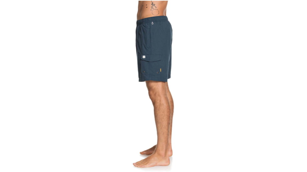 Quiksilver Waterman Balance 18 Volleys Shorts - Mens, Midnight Navy, Medium, EQMJV03057-BSL0-M