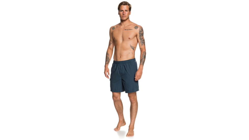 Quiksilver Waterman Balance 18 Volleys Shorts - Mens, Midnight Navy, Medium, EQMJV03057-BSL0-M