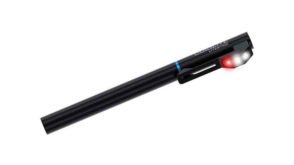Quiqlite LiteStick Tactical Red LED Flashlight, Aluminum, 150 Lumens, LSRWW