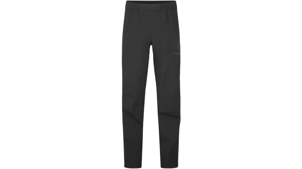 Rab Firewall Pants - Mens, Black, Large, Regular, QWI-34-BLK-LRG-RG