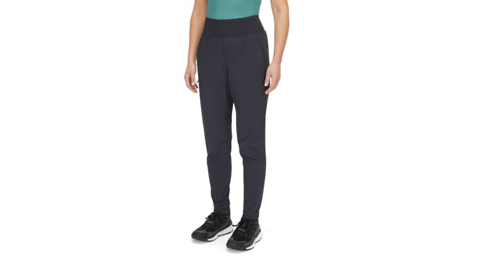 Rab Momentum Pants - Womens, Beluga, 14 Regular Leg, QFV-83-BEL-14-RG