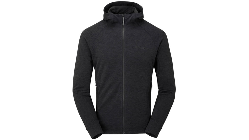 Rab Nexus Hoody - Mens, Black, Large, QFF-70-BLK-LRG
