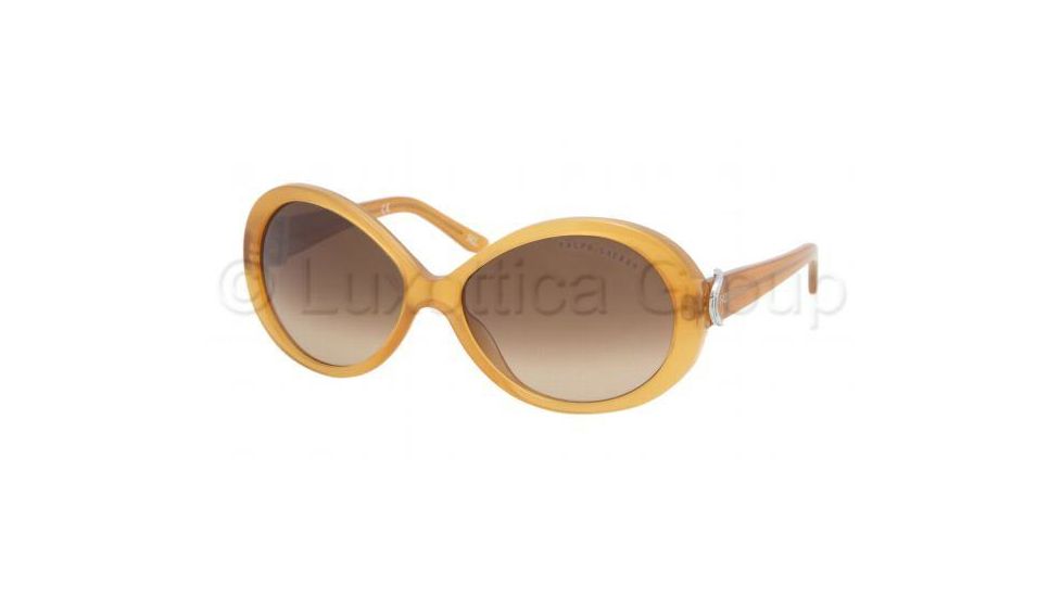 Ralph Lauren RL8062 SV Prescription Sunglasses - Amber Frame / 57 mm Prescription Lenses, 527513-5715