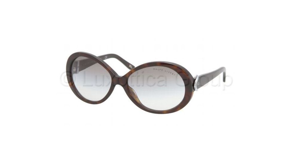 Ralph Lauren RL8062 SV Prescription Sunglasses - Dark Havana Frame / 57 mm Prescription Lenses, 50038E-5715