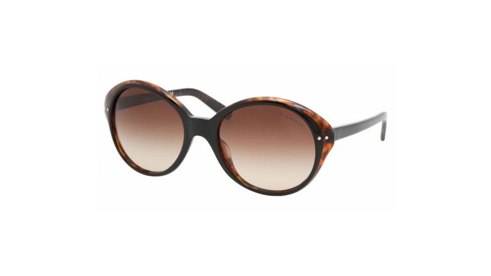 Ralph Lauren RL8069 SV Prescription Sunglasses - Top Black-Havana Brown Gradient Frame / 56 mm Prescription Lenses, 526013-5620
