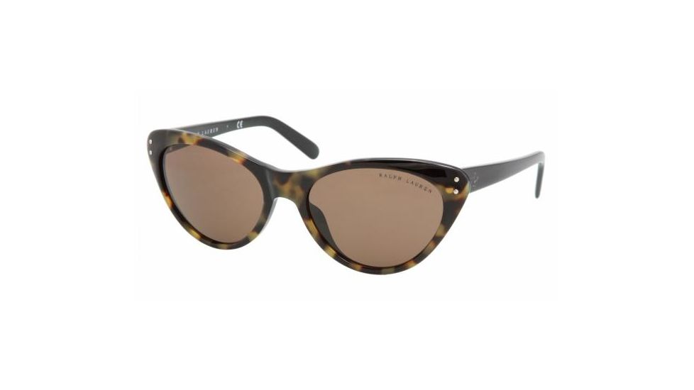 Ralph Lauren RL8070 Bifocal Sunglasses - Top Yellow Havana-Black Brown Frame / 56 mm Prescription Lenses, 501073-5618