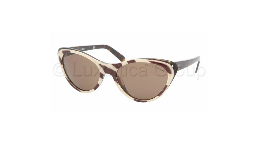 Ralph Lauren RL8070 Bifocal Sunglasses - Zebra-Havana Brown Frame / 56 mm Prescription Lenses, 529873-5618