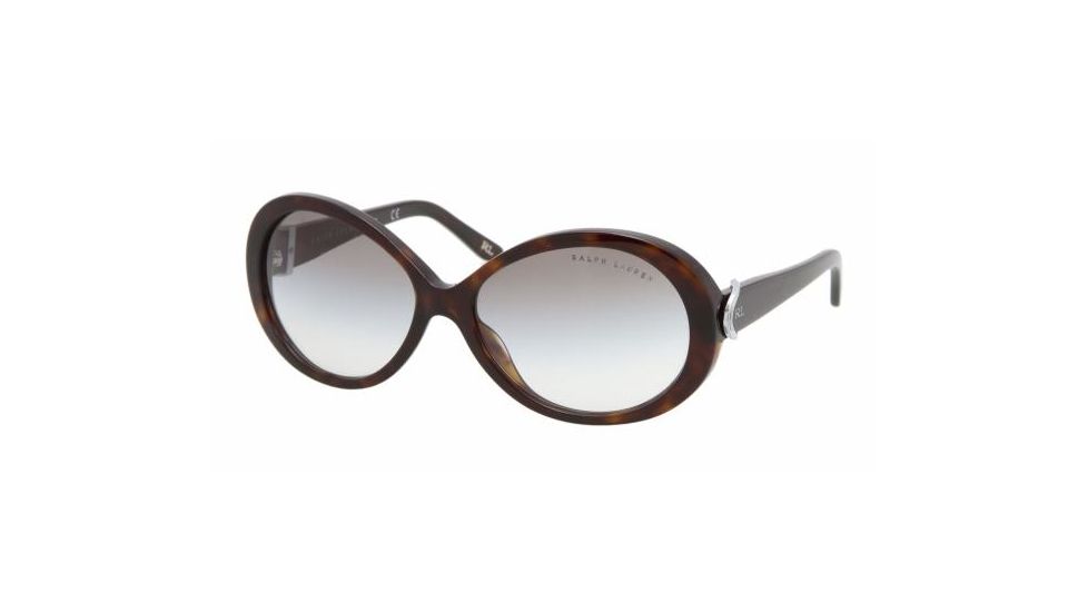 Ralf Lauren RL8062 #50038E - Dark Havana Frame, Green Gradient Lenses