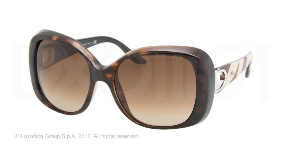 Ralph Lauren RL8068 Progressive Prescription Sunglasses RL8068-517513-54 - Lens Diameter 54 mm, Lens Diameter 54 mm, Frame Color Havana