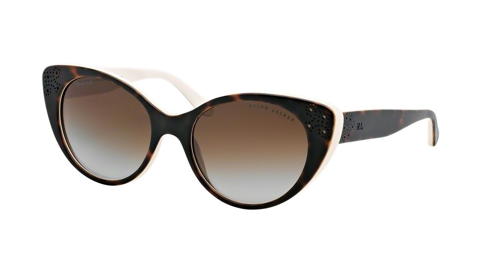Ralph Lauren RL8110 Bifocal Prescription Sunglasses RL8110-5451T5-55 - Lens Diameter 55 mm, Frame Color Top Dark Havana/cream