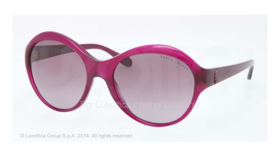 Ralph Lauren RL8111 Bifocal Prescription Sunglasses RL8111-54088H-59 - Lens Diameter 59 mm, Frame Color Shiny Pink