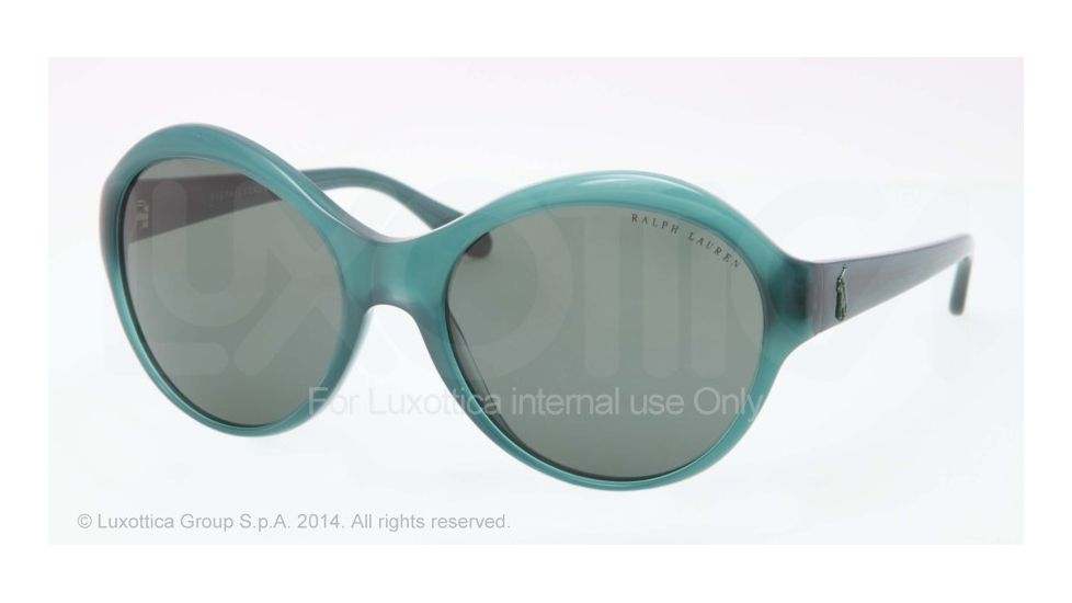 Ralph Lauren RL8111 Bifocal Prescription Sunglasses RL8111-544671-59 - Lens Diameter 59 mm, Frame Color Shiny Green