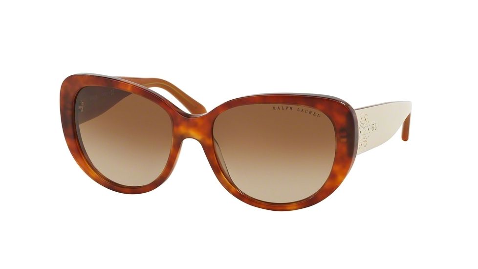 Ralph Lauren RL8114 Bifocal Prescription Sunglasses RL8114-544913-56 - Lens Diameter 56 mm, Frame Color Havana Red Vintage Effect