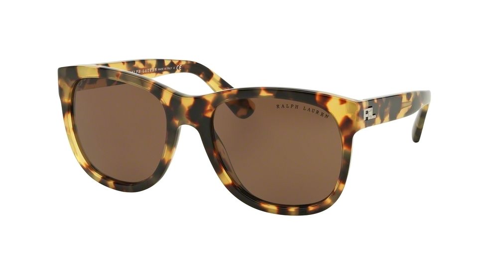 Ralph Lauren RL8141 Bifocal Prescription Sunglasses RL8141-50043G-56 - Lens Diameter 56 mm, Frame Color Spotty Havana