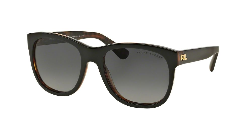 Ralph Lauren RL8141 Bifocal Prescription Sunglasses RL8141-5260T3-60 - Lens Diameter 60 mm, Frame Color Top Black/jerry Havana