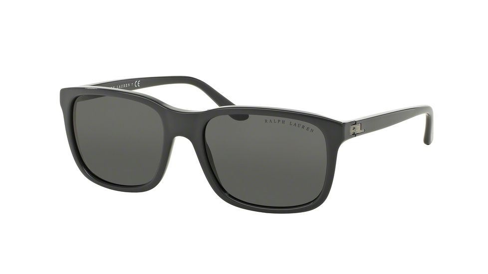 Ralph Lauren RL8142 Progressive Prescription Sunglasses RL8142-558487-56 - Lens Diameter 56 mm, Frame Color Dark Grey