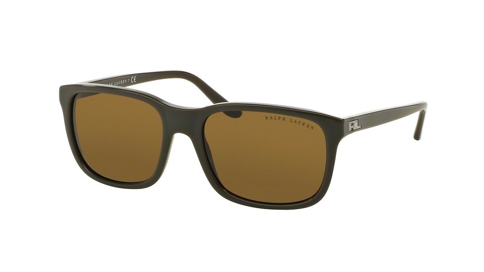 Ralph Lauren RL8142 Progressive Prescription Sunglasses RL8142-558573-56 - Lens Diameter 56 mm, Frame Color Olive