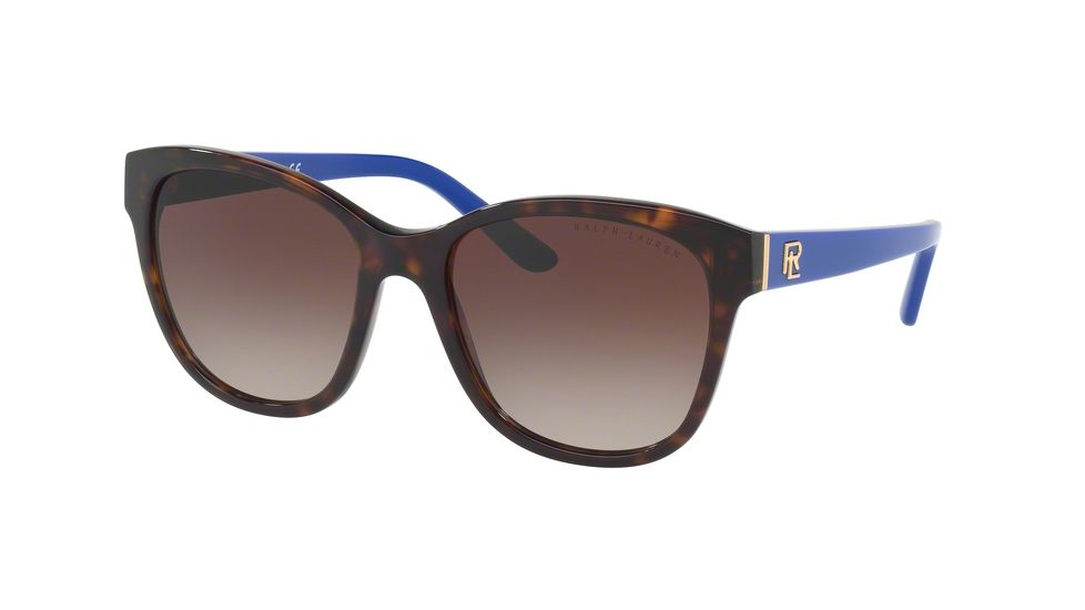 Ralph Lauren RL8143 Progressive Prescription Sunglasses RL8143-500313-55 - Lens Diameter 55 mm, Frame Color Dark Havana