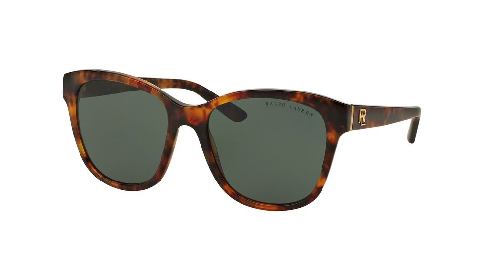 Ralph Lauren RL8143 Progressive Prescription Sunglasses RL8143-501771-55 - Lens Diameter 55 mm, Frame Color Shiny Jerry Havana