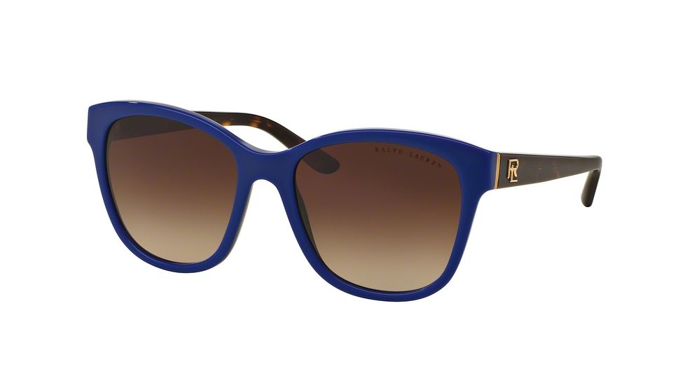 Ralph Lauren RL8143 Progressive Prescription Sunglasses RL8143-554713-55 - Lens Diameter 55 mm, Frame Color Shiny Blue Navy
