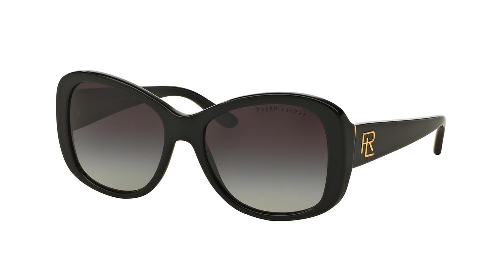 Ralph Lauren RL8144 Bifocal Prescription Sunglasses RL8144-50018G-56 - Lens Diameter 56 mm, Frame Color Black