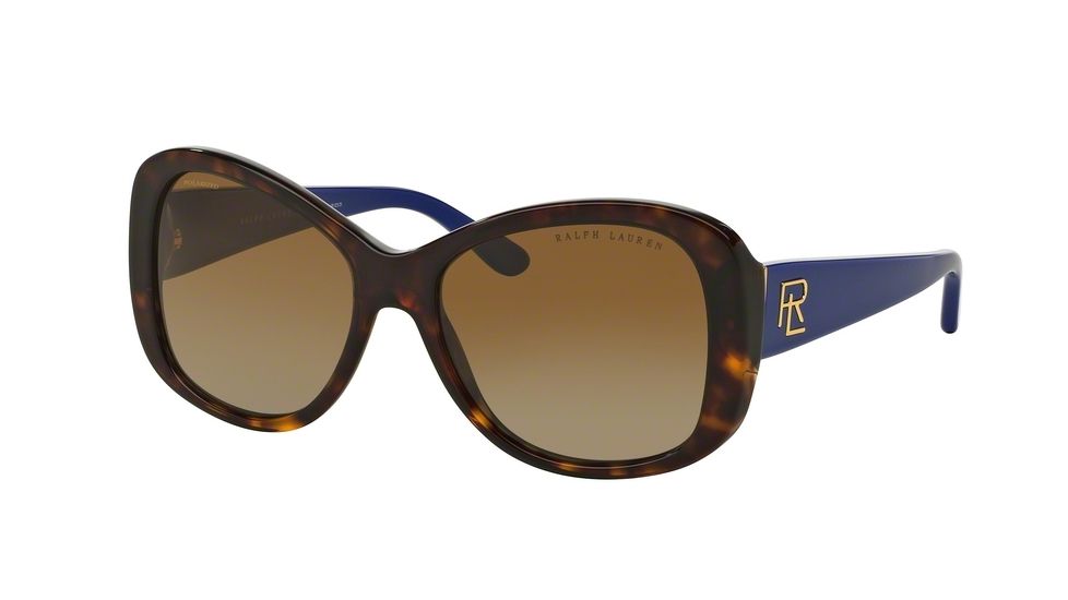 Ralph Lauren RL8144 Bifocal Prescription Sunglasses RL8144-5003T5-56 - Lens Diameter 56 mm, Frame Color Shiny Dark Havana