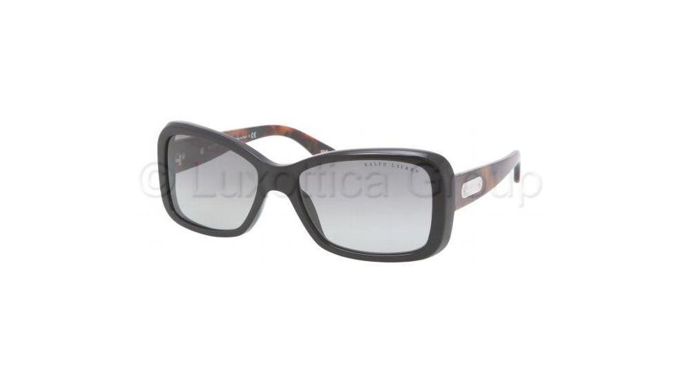 Ralph Lauren RL8066 Sunglasses with No-Line Progressive Rx Prescription Lenses RL8066-525811-5516 - Lens Diameter: 55 mm, Frame Color: Black