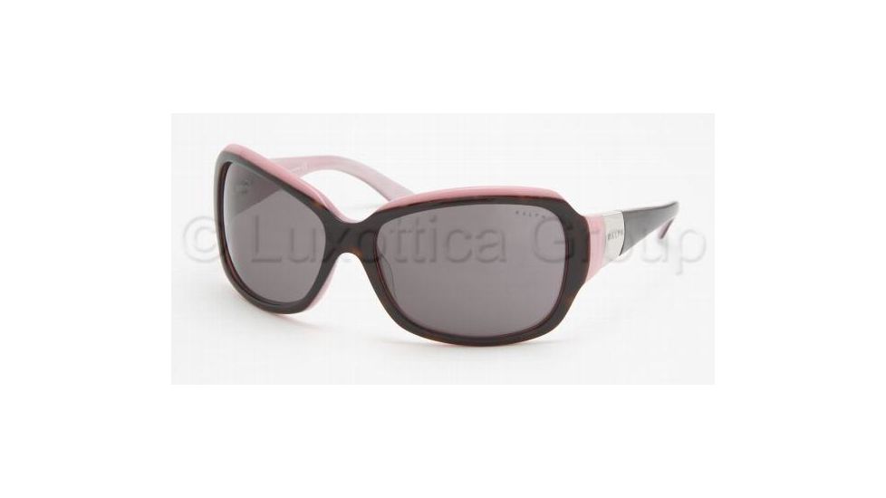 Ralph RA5005 Progressive Prescription Sunglasses RA5005-599-87-6015 - Lens Diameter 60 mm, Frame Color Dark Tortoise