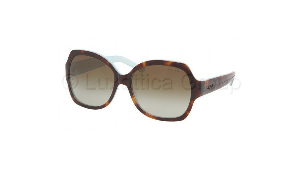 Ralph RA5108 Progressive Sunglasses, Light Tort/Turquoise Frame / 58 mm Prescription Lenses, 601 13 5816