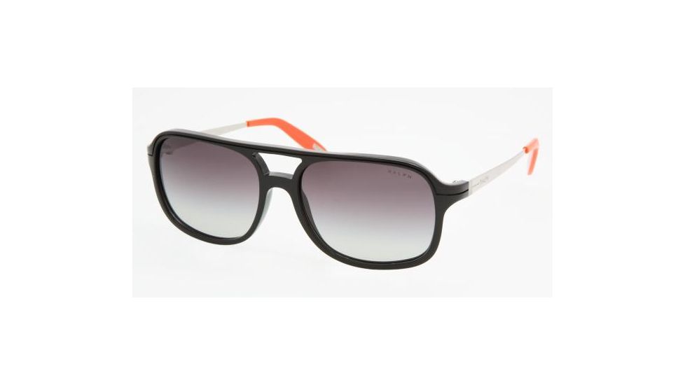 Ralph RA5125 Bifocal Sunglasses - Black Gray Gradient Frame / 56 mm Prescription Lenses, 501-11-5616