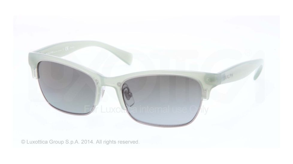 Ralph RA5183 RA5183 Progressive Prescription Sunglasses RA5183-1267T3-54 - Lens Diameter 54 mm, Frame Color Mint/gunmetal