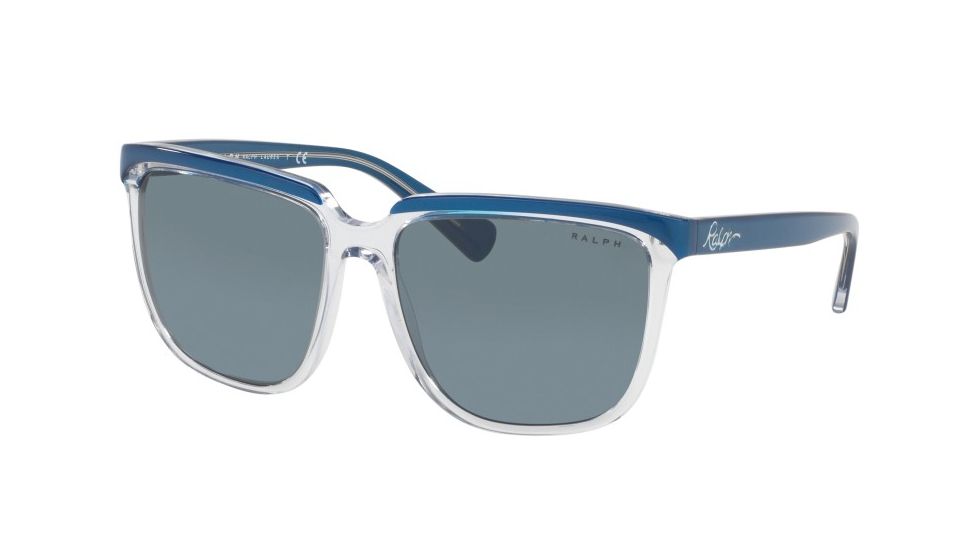 Ralph RA5214 Bifocal Prescription Sunglasses RA5214-316680-58 - Lens Diameter 58 mm, Frame Color Blue Crystal