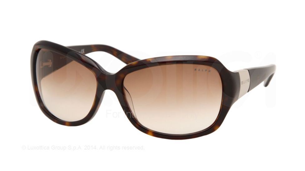 Ralph RA5005 Progressive Prescription Sunglasses RA5005-510-13-60 - Lens Diameter 60 mm, Frame Color Dark Tortoise