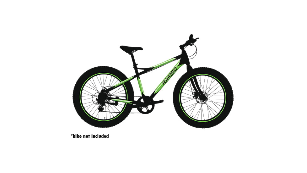 Rambo Bikes Decal kit for R750 and R35, Neon Green, R120-8