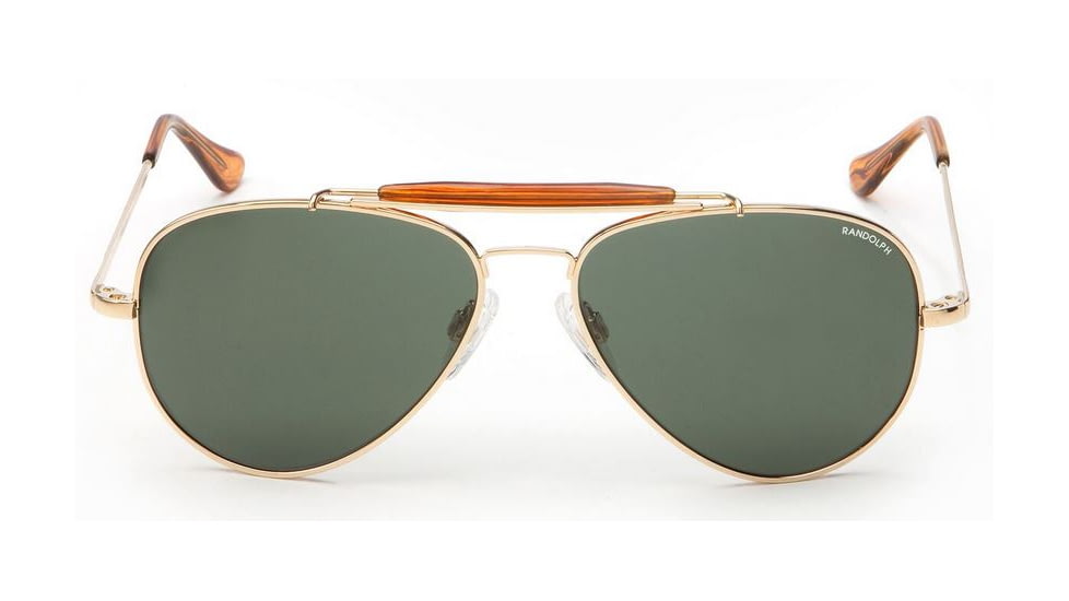 Randolph Sportsman 23K Gold Frame, Agx Polarized PC Lens, 23K Gold Frame, 61MM SP11433-PC