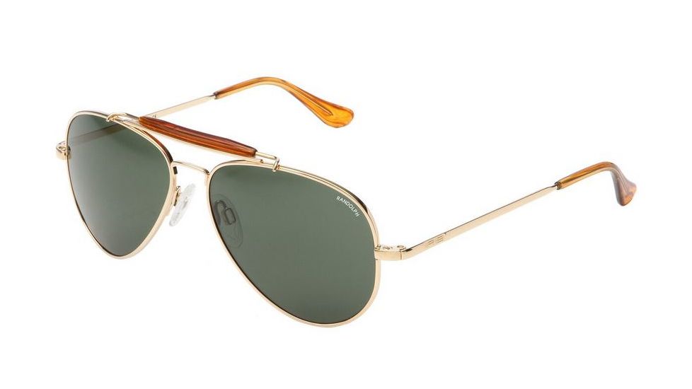 Randolph Sportsman 23K Gold Frame, Agx Polarized PC Lens, 23K Gold Frame, 61MM SP11433-PC