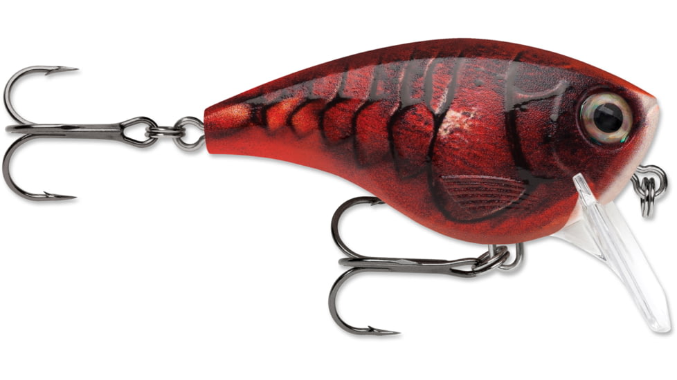 Rapala BX Mid Brat 05 Balsa Core, 2.5in, 7/16 oz Running Depth 5ft, VMC 4 Trebles, Delta, BXMB05DEL