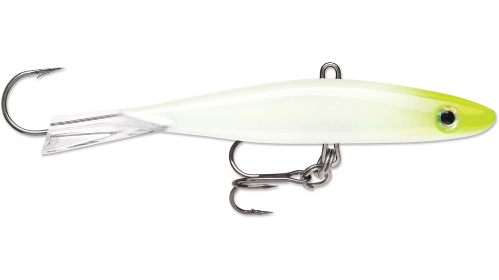 Rapala Jigging Shadow Rap 2 3/4", 3/8oz, #8 Hook, Glow, JSDR07GL