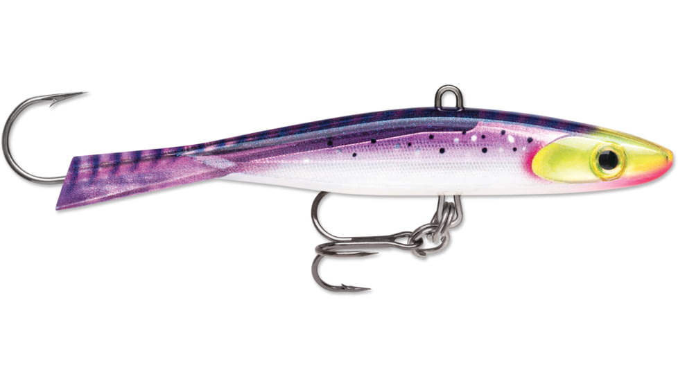 Rapala Jigging Shadow Rap 2 3/4", 3/8oz, #8 Hook Purpledescent, JSDR07PD