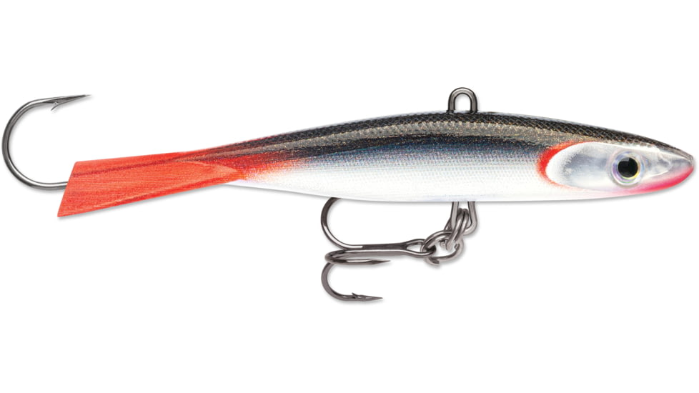 Rapala Jigging Shadow Rap 2 3/4", 3/8oz, #8 Hook, Silver, JSDR07S