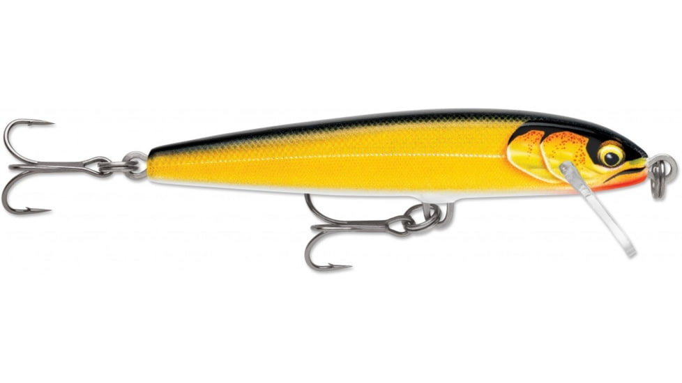Rapala Original Floater Elite 85 Jig, Gilded Gold Shad, FE85GDGS