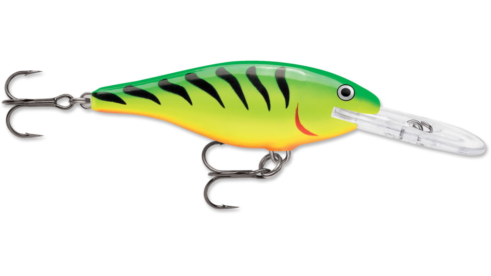 Rapala Shad Rap 08 Lure, Firetiger, SR08FT