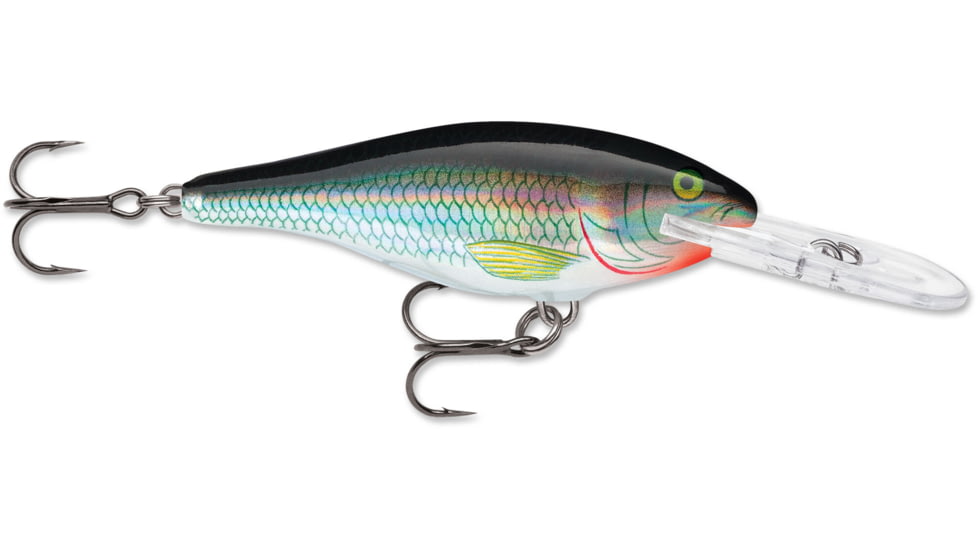 Rapala Shad Rap 08 Lure, Holographic Shiner, SR08HSH