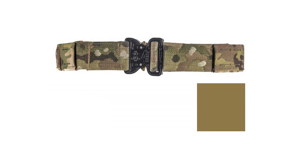 Raptor Tactical ODIN Duty Belts Mark IV, COBRA 45 buckle, Small, 3GUN Stiffness, Cobra 45 Buckle, Coyote Brown, Small, ODIN-MK4-CB-45-3G-SM